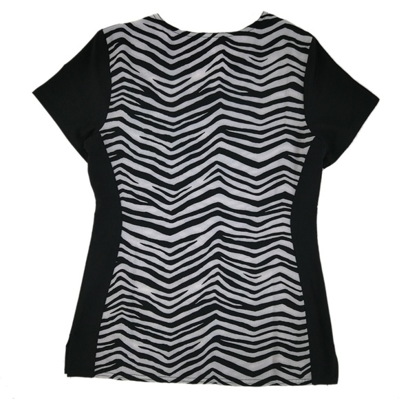 Heartsoul Scrub Top XS 20994-STOP Stripe a Pose - Picture 4 of 5